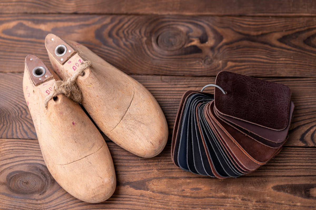Tipos de best sale cuero para zapatos