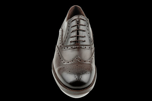 Men's Brown Wingtip Brogue Oxford Shoes