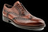 Men's Tan Wingtip Brogue Oxford Shoes