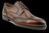 Handmade Derby Shoes Brogued & Wingtip Design