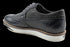 Hybrid Style Top Grain Leather Wingtip Navy Derby Shoes