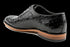 Alligator Pattern Leather Sole Oxford Brogues