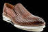 Top Grain Leather Tan Summer Loafer Dress Sneakers for Men
