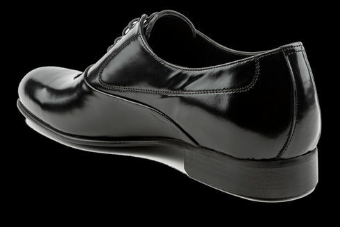 Men's Classic Patent Leather Formal & Dressy Oxford Shoes in Glossy Black
