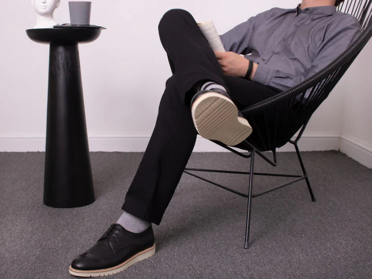 casual dress shoes for men white sole Mens Two Tone | Prompt Shipping Crafted from 100% full Why Dress Shoes with Sneaker