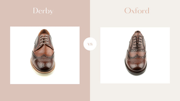 Derby versus Oxford: Comparación de dos estilos de calzado populares